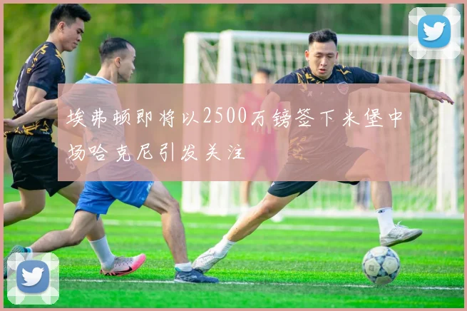 埃弗顿即将以2500万镑签下米堡中场哈克尼引发关注